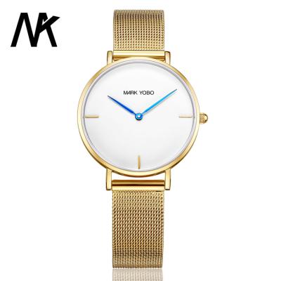 China Hot Sale Stainless Steel Automatic Watches Luxury Unisex Adults Slim Date Wrist Watch for sale