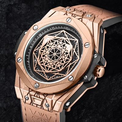 China New Arrival Top Luxury Alloy Fashion Water Resistant Brand Polygonal Quartz Watch for sale