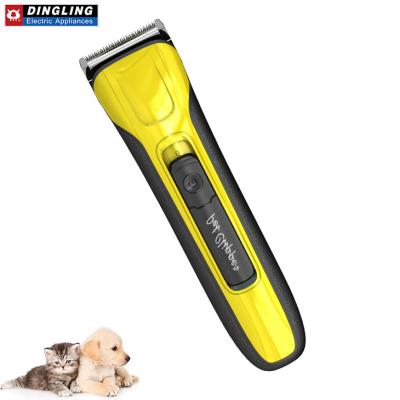 China DINGLING RF-2101 Lithium Battery Clipper Trimmer Outdoor Electric Rechargeable Pet Cutting Clippers for sale