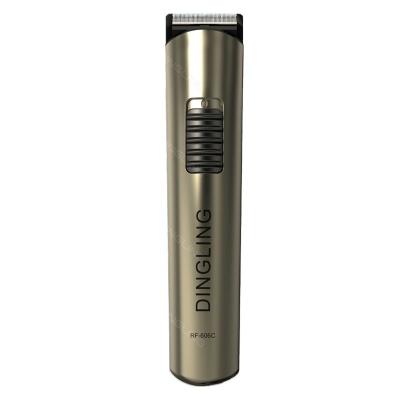 China DINGLING RF-606C Wholesale Car Professional Blade Electric Sharpe Clipper Rechargeable Cordless Hair Trimmer for Men and Kid for sale