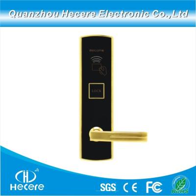 China                  Sdk Hotel Smart Chip IC Card Digital Handle Door Lock for Access Control              for sale