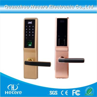 China                  Smart Biometric Fingerprint Home Door Lock System with Card Scanning and Password Enter              for sale