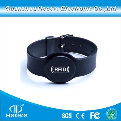 China                  Food Grade Environmental 125 kHz RFID Wristband Silicone Tk4100 Emmarine Wristband              for sale