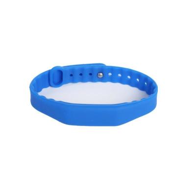 China                  Factory Price Customized Logo 125kHz/13.56MHz RFID Wristband Wholesale for Theme Park              for sale