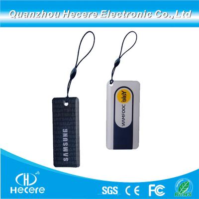 China                  Duan Frequency Hf (13.56MHz) + UHF (860-960MHz) RFID Epoxy Tag NFC Keychain              for sale