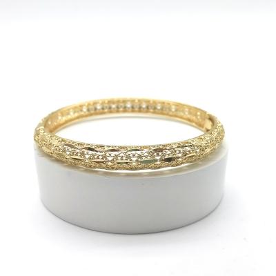 China Environmental friendly Custom High Quality Jewelry 18k Women Gold Plated bangle Dubai Bridal Wedding Arabian Jewelry Bracelets and bangle 2 for sale