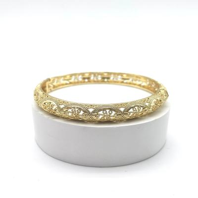 China Classic 2022 Factory Wholesale Fashion Jewelry Design 18K Gold Plated bangle, High Jewelry Women's Bracelet bangle 1 for sale