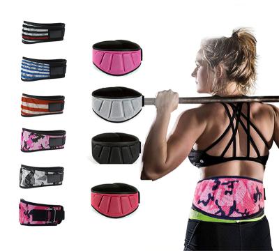 China Fitness Waist Pad Support Brace Adult Training Lower Back Sports Support Pressure Weightlifting Belt EVA Squat Push Up Belt for sale