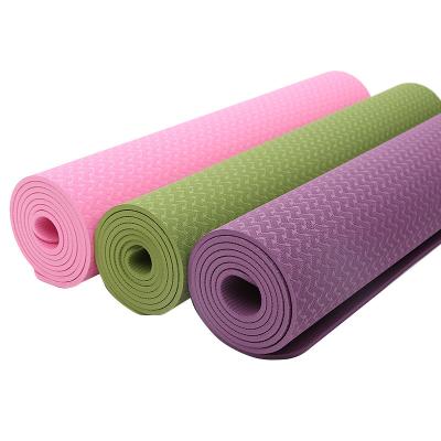 China Beginners Non-Slip Tape Practices Thicken and Widen Fitness Household Tape Yoga Mats for sale