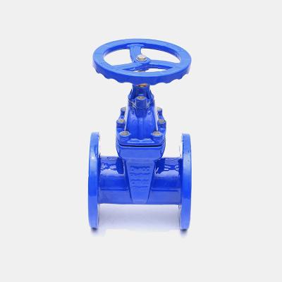 China Water Conservancy Professional Fabricate Cast Iron BS 1414 Resilient Seated Flanged Gate Valve for sale