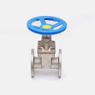 China Water conservancy factory manufacture water company stainless steel flanged gate valve for sale