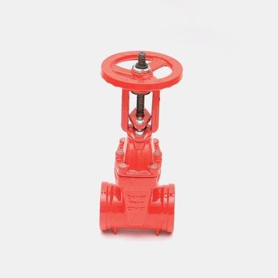 China Support Customization Water Guard Lot Selling Premium Quality Rising Stem Groove Gate Valves for sale