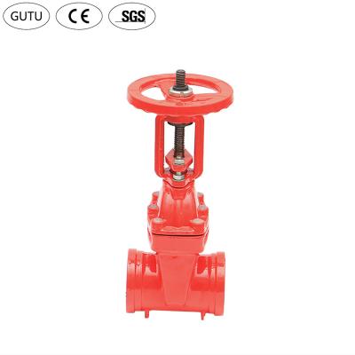 China Water Guard Provide Customized Services High Quality Emergency Fire Open Gate Valves for sale