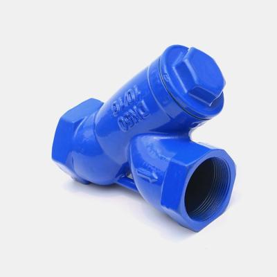 China Water Keeper Custom Anti-clogging High Quality GB/T192 Valves Mouth Y Silk Strainer Flow Control Valve for sale