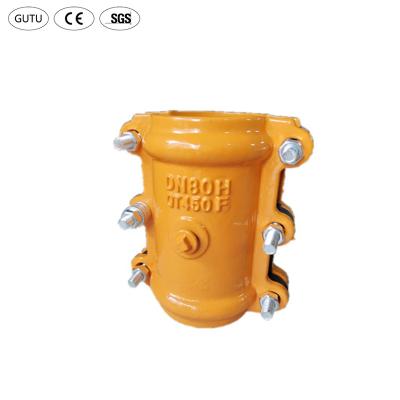 China Ductile Iron Durable Using Low Price Ductile Pipe Repair Flange Sleeve PVC Water Iron Pipe Fittings for sale