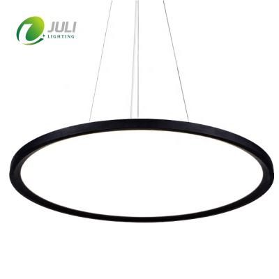 China Industrial 48W Diameter600mm High Quality Round Led Ceiling Pendant Light Round Surface Mounted Panel Panel Light for sale