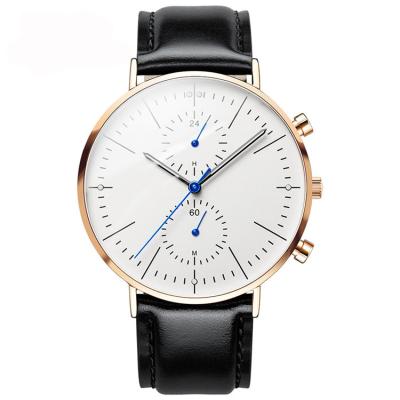 China Fashion full luxury ultra thin calendar Japan movt quartz stainless steel Geneva waterproof wrist watch for men for sale