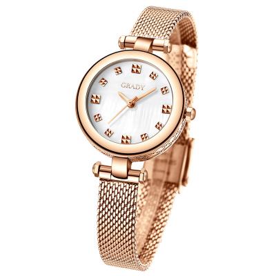 China Non-specific OEM accept diamond ladies wristwatches quality gold watch mujer luxury ladies watch for women for sale