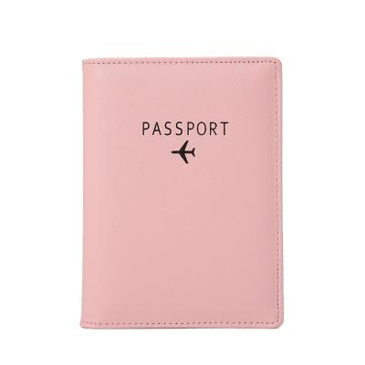 China Wholesale Cheap High Quality High Quality Logo For Travel Leather Custom Price PU Passport Cover for sale