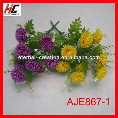 China Wholesale Yiwu Marigold Artificial Flower Gerbera Silk Daisies AJE867 AJE867 for sale