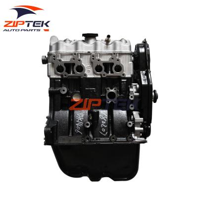 China Aluminum & Cast Iron Ziptek Car Engine Spare Part Long Auto Parts 43KW 0.970L 465Q1AE6 F10A Block / Bare Engine for sale