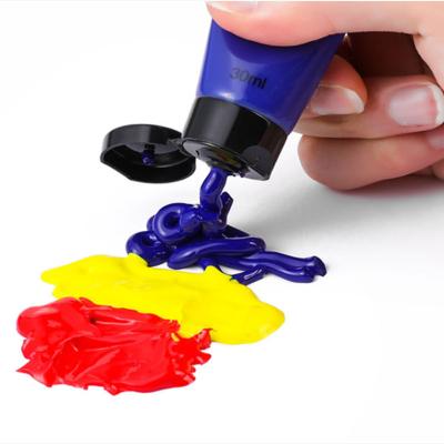 China High Quality Acrylic Pigment 30ml Set Opens 4 All Handmade Paint Oil Wall Graffiti Acrylic Painted Acrylic Pigment DIY Wholesale for sale