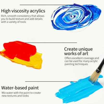 China Acrylic Based Paint Acrylic Paint Set Opens 4 All Prem 22ml Acrylic DIY Diluted Beginners Acrylic Paint Hand Painted Wall Paint for sale