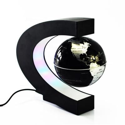 China Levitation Lamp LED Technology Magnetic Light Cool Gift For Men Beget Boys Birthday Gifts For Kids Floating Globe Magnetic Levitating Globes World Desktop Instrument for sale