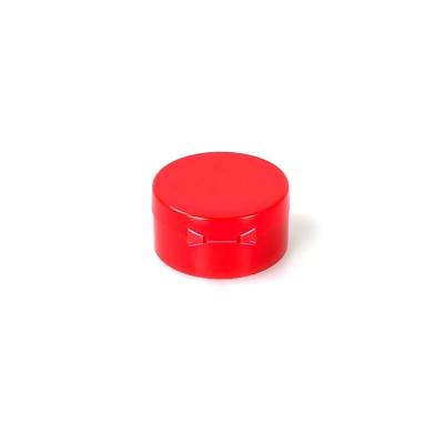 China China Wholesale Child Safe Plastic Hat For Tube Cap Customizable Red Flip Top Hat for sale