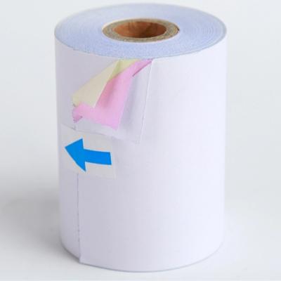 중국 OEM Factory 3-4 Ply Carbonless Paper Roll 100% Wood Pulp/Mixed Pulp 판매용