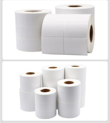 China Thermal Barcode Stickers Roll Label Paper Sticker Roll Paper, Premium Thermal Paper en venta