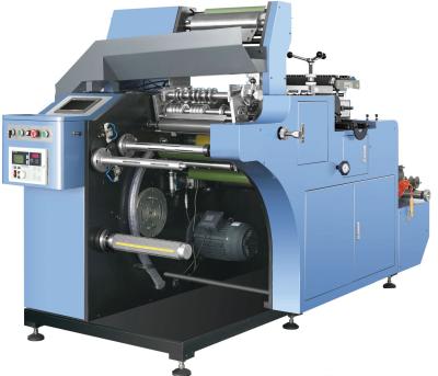 China Adhesive Sticker Die Cutting And Slitting Machine Video Outgoing-Inspection Provided for sale