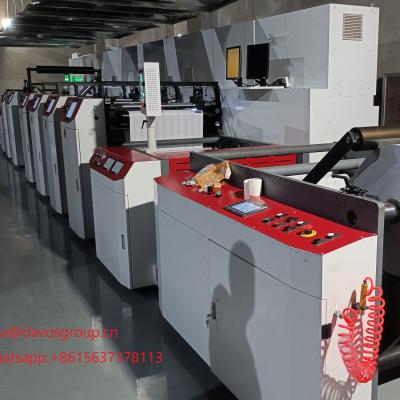 중국 New Product 2020 High Productivity 180 M/Min Paper Printing Machine With Six Color Units 판매용