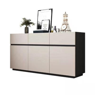 China Direct Selling Environmentally Friendly Nordic Side Cabinet Factory Modern Simple Tea Cabinet for sale