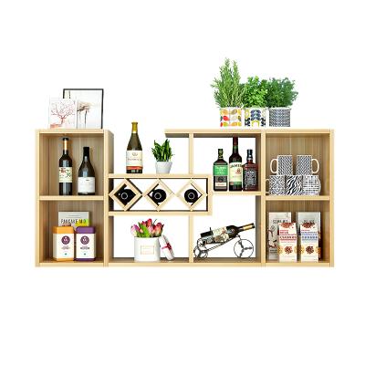 China Diamond Bar Wine Rotation Hanging Rack In Restaurant Wine Bar Cabinet Bar Cabinet Home Furniture for sale