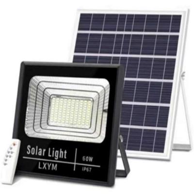 China 60W-200W Garden Outdoor Plant Control LED Flood Light Outdoor Waterproof IP65 Smart Solar Aluminum Body Lamp Direct for sale