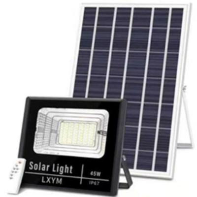 China Wholesale 40W Garden Outdoor Solar Flood Light Blocks 3500k Color Temperature Flood Lights Led Flood Light With Lens for sale