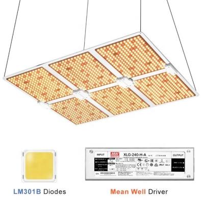 China Whole Sale 600w Adjustable Power Led Grow Light Board Full Spectrum Samsung 301H Waterproof Growing Lights For Indoor Plants for sale