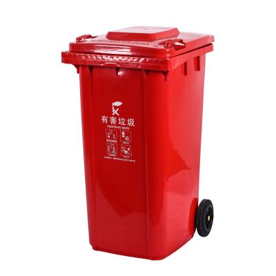 China Street Park Viable Outdoor Environmental Garbage Bin HDPE Material Plastic Compost Bin for sale