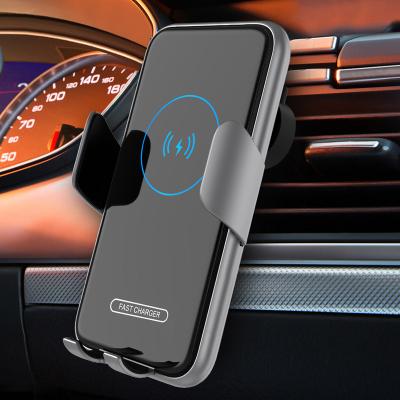 China Mobile phone charging 2021 tesla model 3 wireless phone charger products wireless smart car phone charger stand for sale