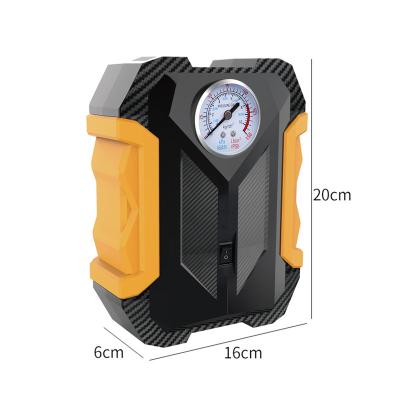 China Best Emergency Light 12V DC Tire Inflator Bicycle Compressor Tire Inflator Machine Fast Electronic Compressor for sale