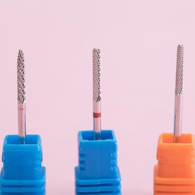 China Art Beauty High Quality Manicure Burr Carbide Nail Drill Bit Nail Rotary Cuticle Remover Tool for sale