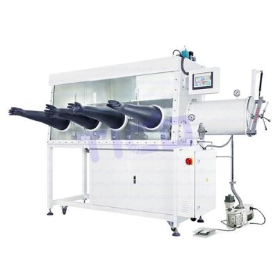 China Single Sided Double Station Vacuum Lab Glove Box For Battery Research for sale