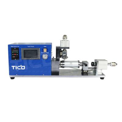 China Semi-Auto Supercapacitor Equipment PLC Control Grooving Machine Te koop