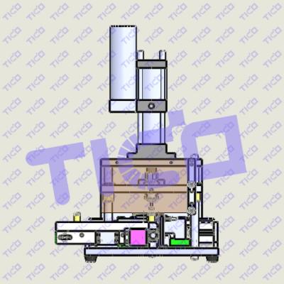 China Automatic Cylindrical Cell Battery Crimping Machine For Lab Lithium Ion Pilot Line for sale