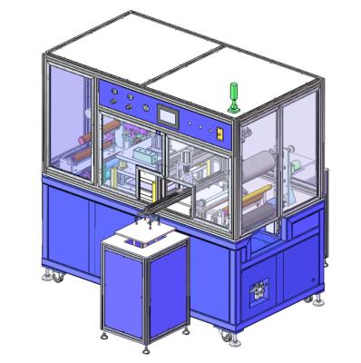 China Máquina de corte automático a presión de electrodos para la fabricación de células de bolsa en venta