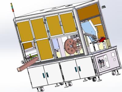 China 18650 Cylindrical Cell Heat Shrink Auto Packing Machine for sale