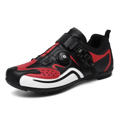 China Hot Sale Cycling Shoes Rubber Breathable Big Size Road Shoes No Lock Cycling Shoes for sale