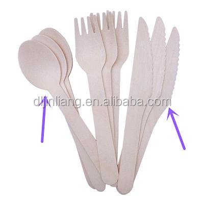 China Stocked factory high quality wooden disposable spoon for sale