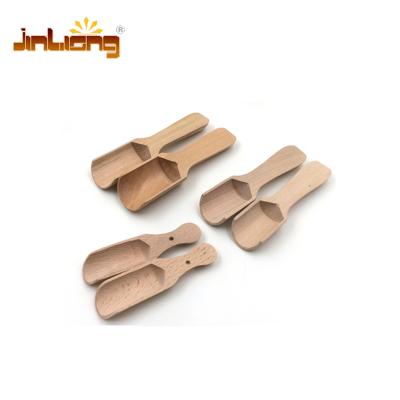 China Disposable high quality wooden scoops for bath salts for sale